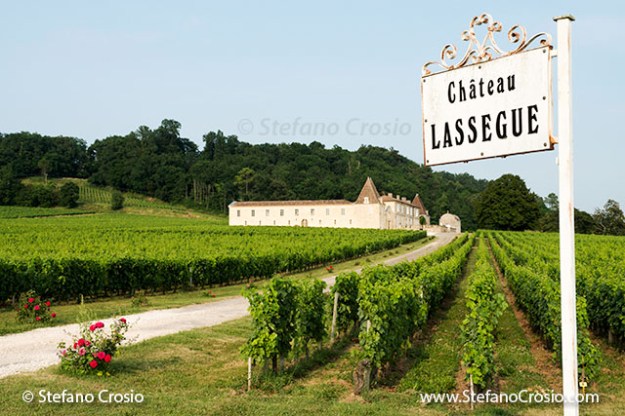 Saint Emilion : Chateau Lassegue and its vineyards