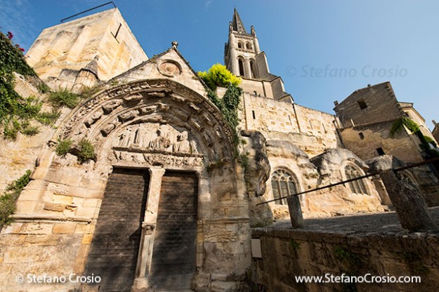 Saint Emilion: The Monolithic Church and its bell tower