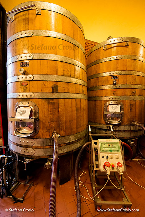Ar.Pe.Pe.'s fermenting barrels